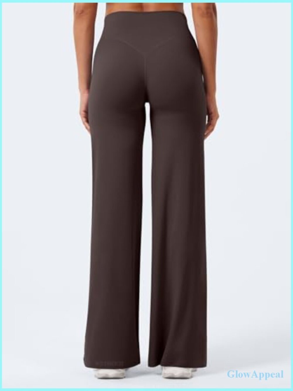 High Waist Straight Leggings No Front Seam 29"-35" Inseam Yoga Pants - Picture 4 of 7